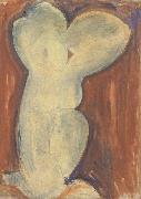 Amedeo Modigliani Caryatid (mk39) oil painting reproduction